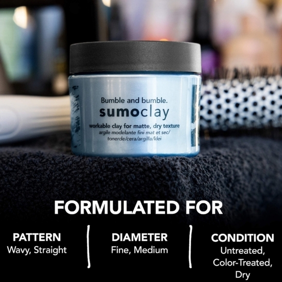 NIB BUMBLE & BUMBLE SUMO CLAY MATTE TEXTURE CLAY - Picture 8 of 16
